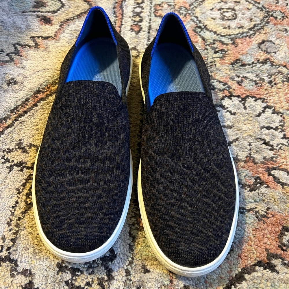 Rothys the sneaker mocha spot size 9